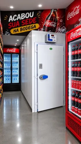 Venda câmera fria semi nova adega dufrio