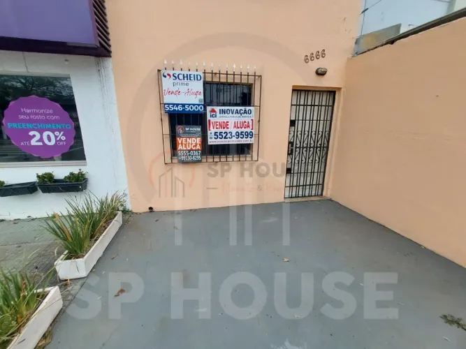 VENDA E LOCAÇÃO CASA COMERCIAL OU RESIDENCIAL NA SANTO AMARO 112m²