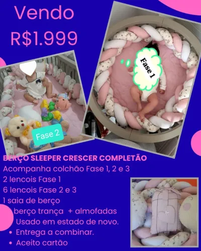 BERÇO Sleeper IMPERDÍVEL