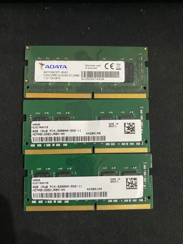 Memória ddr4 8gb 3200 notebook