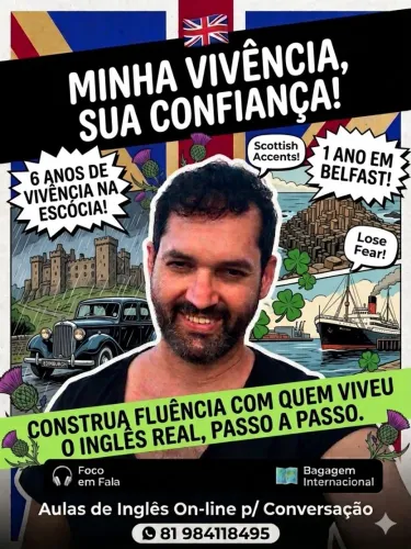 Inglês para conversação on-line! ?