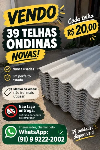 Telhas ondinas