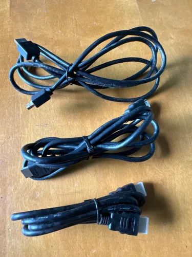 Kit 3 Cabos Hdmi/Hdmi Para Tv Monitor Pc 1080p