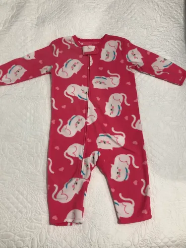 Macacão Pijama Fleece Carters 12 meses 