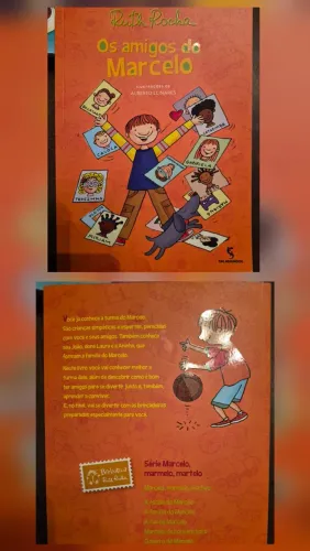 Livro Os amigos do Marcelo - Ruth Rocha