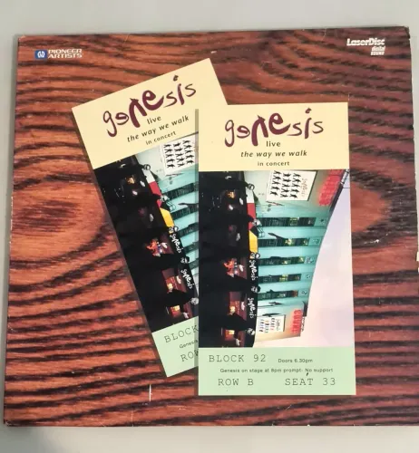 Laser Disc - Gênesis In Concert - The Way We Walk