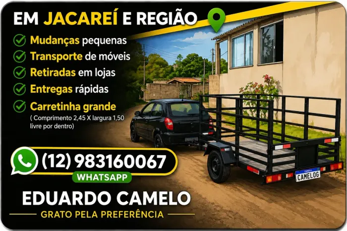 Fretes e pequenas mudanças