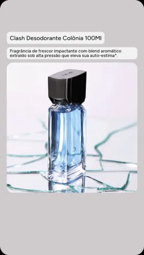 Perfume Clash o boticário 