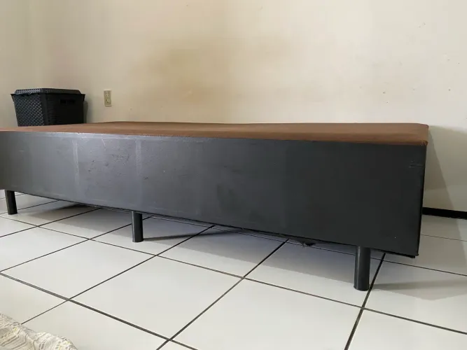 Box de cama solteiro ortobom