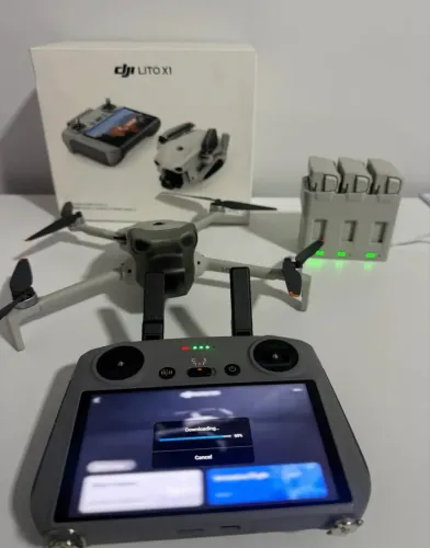 DJI lito x1 flymore rc com tela