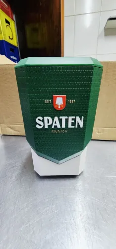 Kit 24 cervegela (porta-garrafa térmico) de 600 ml Spaten Munich.