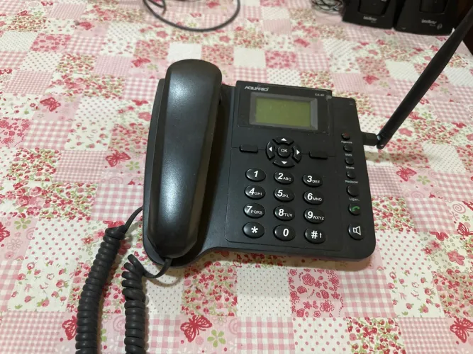 Telefone fixo Rural Aquário CA-40