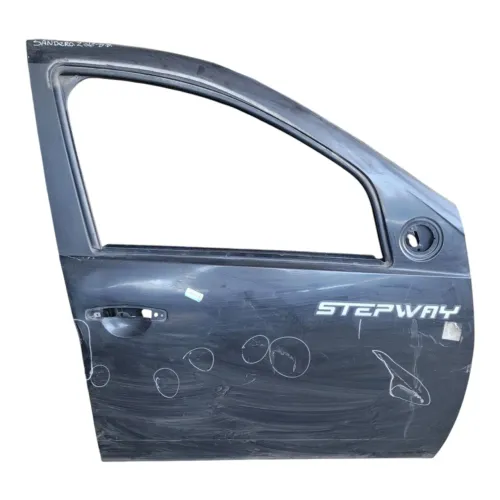 Porta Dianteira Direita Renault Sandero 2012 Com Detalhe Dianteira Direito