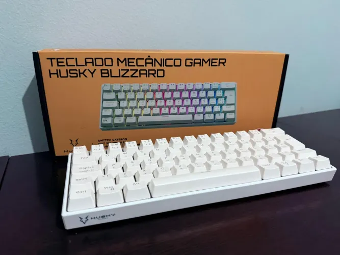 Teclado mecânico gamer