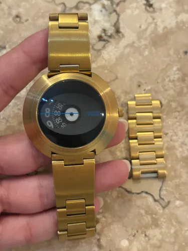 Relógio feminino chilli beans dourado | com elos extras | 3atm water resistant