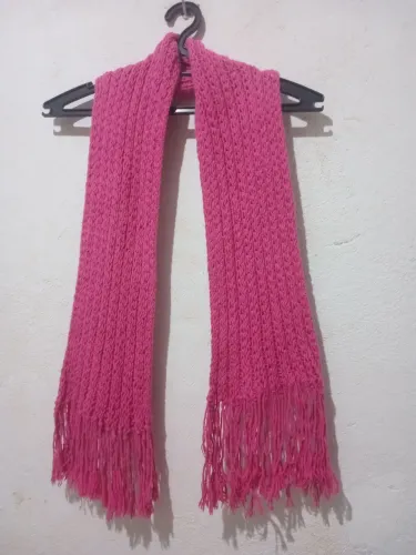 Cachecol de Tricô Feminina