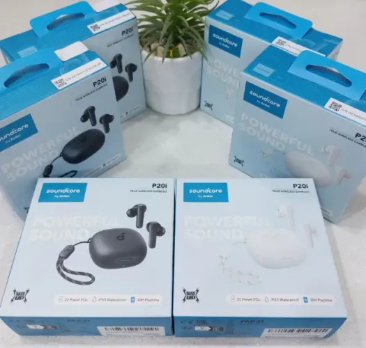 Fone de ouvido bluetooth anker p20i - pronta entrega