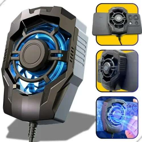 Coler ventilador radiador móvel para celular novo