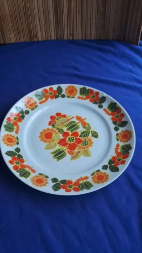 Conjunto de Pratos de Sobremesa - Porcelana Schmidt