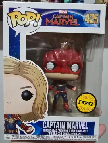 Funko Pop Captain Marvel (Chase) #425