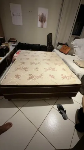 Base de cama box casal 