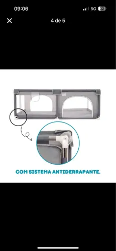 Cercado para neném e criança 