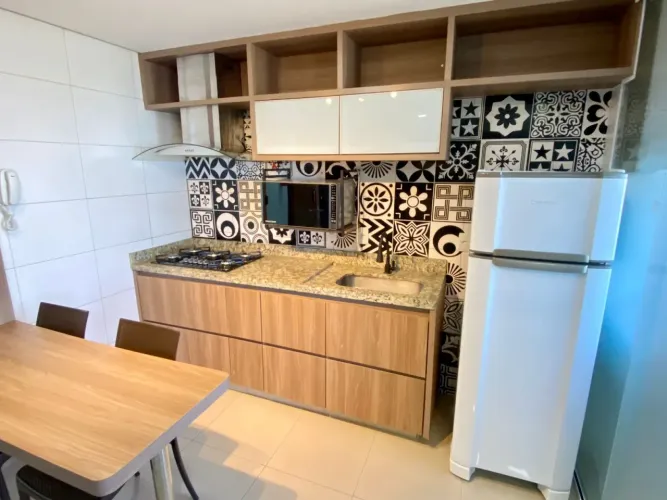 Flat Mobiliado e decorado (contrato mínimo de 1 ano), prox. Goiânia Shopping