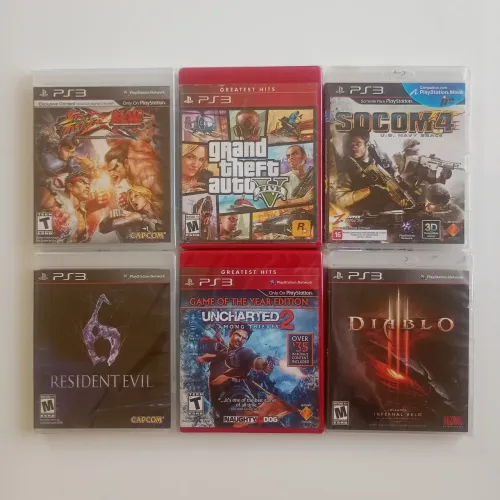 Jogos ps3 original - atenção na descrição - FAÇO OLX PAY!