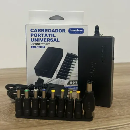 CARREGADOR PARA NOTEBOOK UNIVERSAL - ENTREGAMOS
