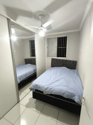 Cama Viúva Completa com Box e Colchão