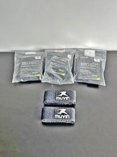 Straps Muvin Musculação Novos