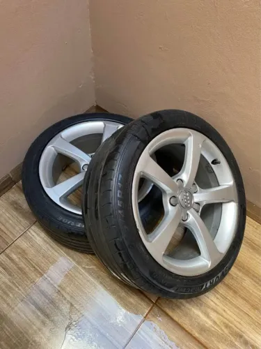 02 Roda Aro 17 Audi A3 Com Pneu