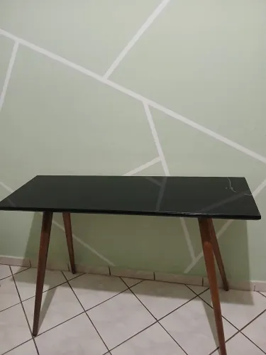Vendo aparador laqueada preto 1,20mts