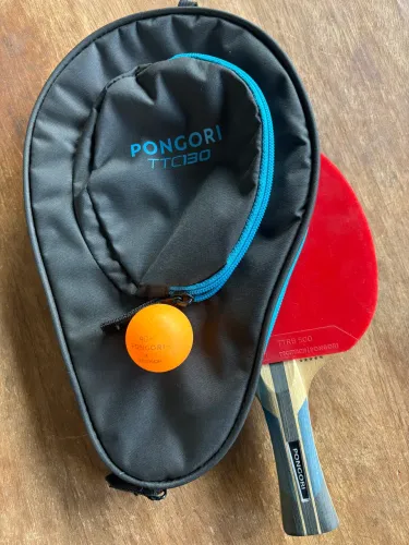 Raquete tênis de mesa pongori TTR 500