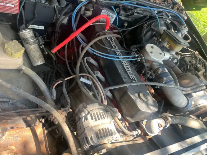 Motor 6cc opala e trem de força