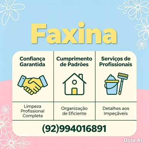 FAXINA ON