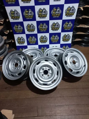 Roda Volkswagen Gol Atlanta e Parati Club aro 14. R$199,00 cada roda. Disk entrega 