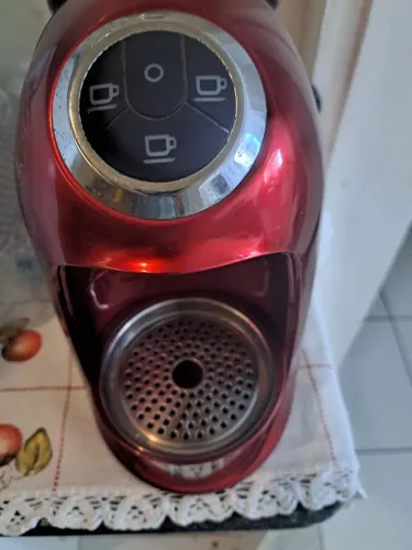Cafeteira Espresso 3 Corações - Vermelha