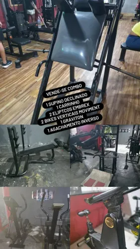 Vendo equipamentos de musculação
