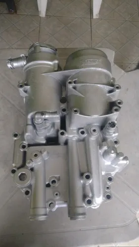 Suporte filtro lubrificante man TGX<br>1.800