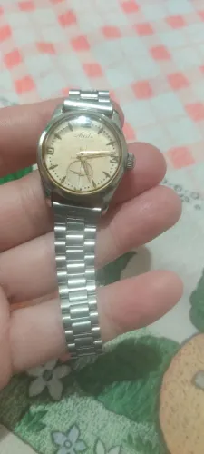 Mido vintage funcionando normalmente todo em aço inox automático original