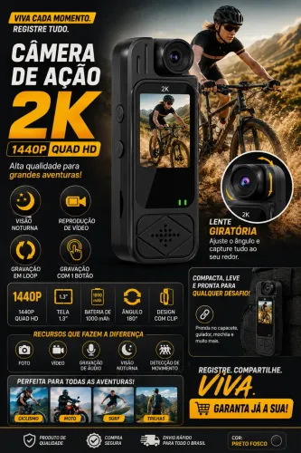 Câmera bicicleta
