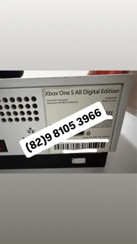 Xbox One S 1tb - Com Jogos - 1 controle