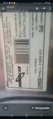 Batedeira de milk-shake cada 650,00