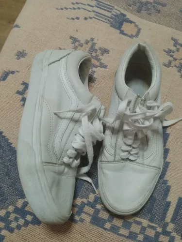 Tênis branco vans couro branco N° 36/37