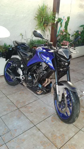 Yamaha MT-03 ABS 2021 Azul - Financiada