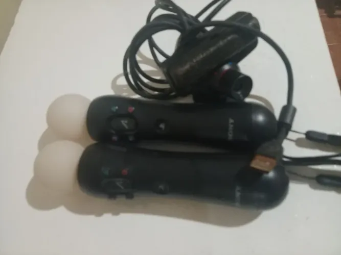 Controles de movimentação + Câmera de movimentação PS3