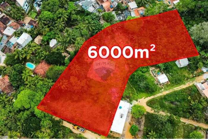 Terreno em Morro de São Paulo, Praia do Zimbo, Cairú - BA