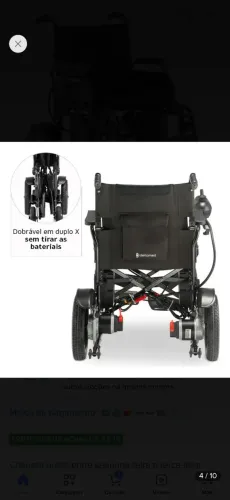 Cadeiras de rodas motorizada 