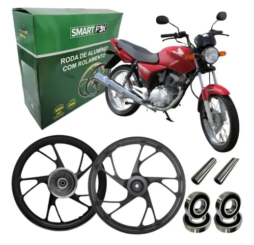JOGO DE RODA TITAN 150 2004 a 2013